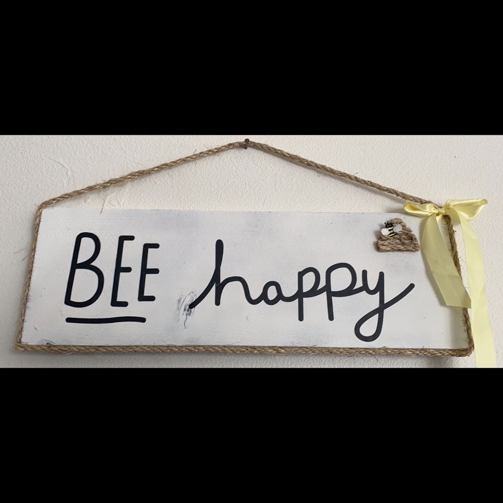 Handmade sign